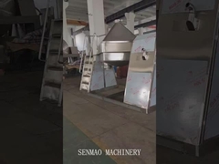 Double cone rotary vacuum dryer